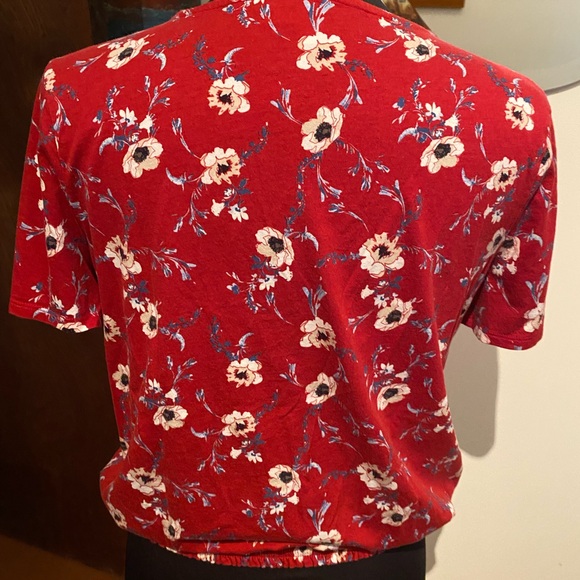 Lucky Brand Surplice Short Sleeve Top - Picture 5 of 9